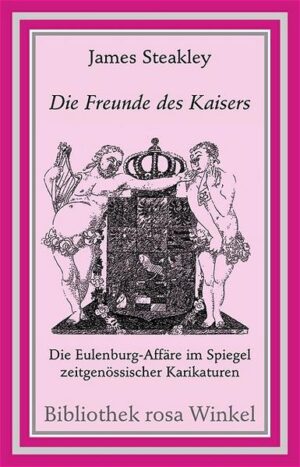 In den Jahren 1907 bis 1909 wurde die Öffentlichkeit im Wilhelminischen Deutschland durch Enthüllungen, Gerichtsverfahren und Reichstagsreden in Atem gehalten, die sich um die (angebliche) Homosexualität im engsten Umfeld Kaiser Wilhelms II. drehten. Im Zentrum stand der Mann, der dem Skandal seinen Namen gab: Philipp Fürst zu Eulenburg. Die Eulenburg-Affäre bildete ein "Ritual der Öffentlichen Verdammung", die in einer unübersehbaren Flut von Veröffentlichungen ihren Ausdruck fand: Boulevard-Stücke und Kolportage-Romane, Lieder und Bildpostkarten und vor allem: Karikaturen. Das Buch bietet keine Gesamtdarstellung der Affäre (wie Peter Jungblut in "Famose Kerle", 2003), sondern beschränkt sich auf die Aspekte und Ereignisse, die schlaglichtartig in den Karikaturen ausgeleuchtet wurden. Die Karikaturisten - von der extremen Linken bis zur antisemitischen Rechten - griffen mit Vorliebe die politisch-sensationellen und erotisch-anrüchigen Aspekte auf. Die aus deutschen und ausländischen Blättern dieser Jahre ausgewählten Karikaturen stellen in ihrer vereinfachenden Art ein einzigartiges mentalitätsgeschichtliches Panorama dar. Sie geben Einblick in die kulturellen Normen der Wilhelminischen Gesellschaft und lassen die Emotionen und Ängste erkennen, die durch diese Affäre ausgelöst wurden.