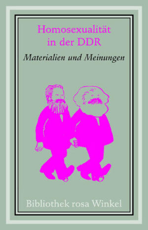 41 Jahre DDR - eine abgeschlossene Epoche. Dennoch: die Geschichte der Homosexuellen in dieser Gesellschaft ist noch nicht geschrieben. Das vorliegende Buch bietet dazu Materialien und Meinungen: Bert Thinius schildert Erfahrungen schwuler Männer in der DDR und in Deutschland Ost, Olaf Brühl hat eine subjektive Chronologie des Diskurses über männliche Homosexualität zusammengestellt, Florian Mildenberger schildert die Metamorphosen eines in der DDR und in der BRD-neu hoch geehrten Wissenschaftlers: Günter Dörner ("Ratten-Dörner"). Die Staatssicherheit interessierte sich nicht erst in den 1980er Jahren für die Homosexuellen, sondern machte sich schon in den 50er und 60er Jahren Gedanken darüber, welche "Typen von Homosexuellen" nachrichtendienstlich von Interesse waren. Sehr persönliche Erfahrungen spiegeln die Beiträge von Peter Rausch ("Seinerzeit, in den 70ern"), Klaus Laabs ("In eigener Sache, maskiert") und Michael Sollorz ("Sozialismus mit Männer-Tanz").