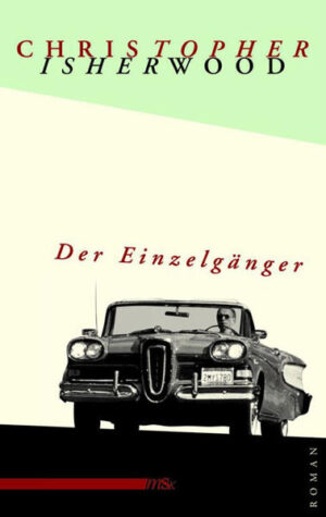 Ein Tag im Leben eines alleinstehenden Herrn. Die brüchige bürgerliche Gesellschaft war zeitlebens eines der wichtigsten Themen Isherwoods. Seine kultivierten britischen Helden beobachten die Berliner Halbwelt in Cabaret mit ähnlicher Distanz wie die Spießbürger im Alptraum der amerikanischen Vorstädte in Der Einzelgänger - der autobiografische Hintergrund ist leicht zu erkennen. Isherwood beschreibt einen Tag im Leben des 58jährigen George, der das Verständnis für die schöne heile Welt des modernen Amerika verloren hat. Das Kindler Literaturlexikon schreibt darüber: Sein Außenseitertum und seine Intelligenz befähigen George, hinter die Fassade des amerikanischen Utopia zu blicken, sie verbieten ihm aber auch die offene Stellungnahme. So bedient er sich der Ironie, um die Verständigungsmanie in einer Welt, in der letztlich Verständnislosigkeit herrscht, und um die Bildungsbeflissenheit eines Systems, dessen Institute Fließbandfabriken gleichen, zu geißeln. Seit dem Unfalltod seines Freundes und Wohnungsgenossen Jim hat er sein Einzelgängertum geradezu kultiviert. Die Umwelt wird von George nur dort akzeptiert, wo sie ihn bestätigt. In der gleichen Ichbezogenheit, in der er diesen Tag - und alle anderen - verbracht hat, beendet er ihn auch: er sinkt in dumpfen Schlaf, und dann setzt sein Herz aus. Christopher Isherwood wurde 1904 in Cheshire / England geboren. Seine Erlebnisse Anfang der 30er Jahre in Berlin lieferten das Material für Leb wohl, Berlin und zwei weitere Romane, die in der Bühnenbearbeitung Cabaret Weltruhm erlangten. Isherwood emigrierte 1939 in die USA. Er starb im Alter von 83 Jahren in Santa Monica, Kalifornien.