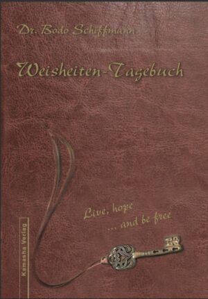 Eine einzigartige handschriftliche Sammlung des Autors Von Aristoteles bis Einstein, Goethe bis Ghandi, Covey bis Strelecky - diese einzigartige Sammlung der besten und hilfreichsten Weisheiten für ein aufrichtiges, glückliches Leben hat Dr. Bodo Schiffmann handschriftlich für seine Kinder gesammelt. Das Tagebuch aus Abbildungen der handschriftlichen Original-Notizen ist zugleich wertvoller Lebensratgeber für einen selbst als auch ein sehr persönliches, nachhaltiges Geschenk. Nicht nur für Bodo-Schiffmann-Fans ein wahres Schatzkästchen voll mit weisen Inspirationen, nicht nur, aber auch für diese herausfordernde Phase der Menschheit. Sehr edel mit Fadenbindung, Golddruck im Buchschnitt außen, leeren Seiten sowie Kartonsteckfach hinten mit Platz für eigene Notizen. Ein nachhaltiges Buch, mit dem auch die folgenden Generationen noch eine Freude haben werden.