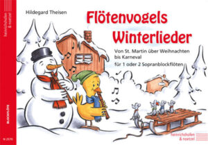 Der Flötenvogel begleitet die Flötisten in diesem Spielbuch nicht nur während der Advents- und Weihnachtszeit. Auch nach den Feiertagen können die bekannten und neuen Winterlieder gespielt werden. Die zweistimmig gesetztenStücke sind innerhalb der thematischen Gliederung dem Schwierigkeitsgrad nach geordnet. Eingefügte Akkordsymbole ermöglichen das Zusammenspiel mit einem Harmonieinstrument (Gitarre, Klavier)