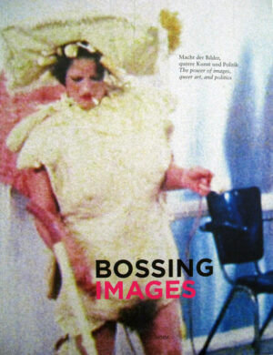 This book was published on the occasion of the series of events Bossing Images. Macht der Bilder, queere Kunst und Politik/The Power of Images, Queer Art, and Politics (Neue Gesellschaft für Bildende Kunst, Berlin January-June, 2012) organized by Antke Engel and Jess Dorrance in cooperation with Renate Lorenz. With texts by Bini Adamczak, Nana Adusei-Poku, Kerstin Brandes, Jess Dorrance, Antke Engel, Coco Fusco, Katalin Halasz, Katrin Köppert, Renate Lorenz, Sandra Ortmann, Tim Stüttgen a.k.a. timi mei monigatti, Füsun Türetken, Simon Vincent and Eva von Redecker.