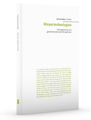 Zu manchen Zeiten stehen Körper und Geschlecht im Scheinwerferlicht wissenschaftlicher Aufmerksamkeit, dann wieder laufen beide eher am Rande mit. Doch im Alltag sind sie allgegenwärtig: beim Boxen, auf der Arbeit oder im Online-Rollenspiel, als Fitness-Aufforderung, als Körpereinsatz während der Feldforschung oder in medizinischen Erklärungsmodellen. Die versammelten Beiträge thematisieren historisch wie gegenwärtig Körper, Körperwissen und Körperpraktiken. Auf diese Weise feiert Körpertechnologien Körper im Plural, erinnert aber auch an die Ambivalenzen seiner Ent-Naturalisierung. Der Band lädt dazu ein, Körper als Forschungs-, Denk- und Analysekategorie erneut zu befragen - aus der Perspektive kulturanthropologischer Geschlechterforschung und darüber hinaus.