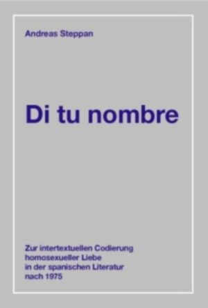 Liebe und Literatur sind untrennbar miteinander verbunden. Unsere Vorstellung von Liebe speist sich zu einem wichtigen Teil aus Vorgaben, wie sie in Märchen, Mythen und Romanen modelliert und durch intertextuelle Verarbeitung fortentwickelt und verfestigt werden. Doch wie könnte ein solcher Code für lesbische und schwule Liebe aussehen? Gerade in einem Land wie Spanien, in dem Homosexualität während der Jahrhunderte und Jahrzehnte von Erzkatholizismus, Inquisition und Franco-Diktatur unsichtbar bleiben musste? Die vorliegende Arbeit untersucht drei grundverschiedene Ansätze der intertextuellen Anbindung homosexueller Liebe: Esther Tusquets setzt in ihrer Trilogie aus El mismo mar de todos los veranos, El amor es un juego solitario und Varada tras el último naufragio die Liebe zwischen Frauen in Bezug zu prototypischen heterosexuellen Paaren. Luis Antonio de Villena ergründet in La nave de los muchachos griegos eine verborgene literarische Tradition des schwulen Begehrens. Und Luis G. Martín umspielt in La muerte de Tadzio respektlos Thomas Manns platonische Verbrämung homosexueller Lust. Eine Liebe sucht, findet und sagt ihren Namen.