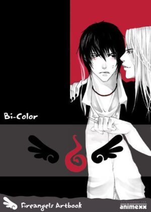 Boys Love. Bishounen. Bi-Color. Im ersten Artbook aus dem Hause Fireangels erwarten euch Bilder von Zeichnern aus aller Welt. Besonderheit: Kein Bild enthält mehr als Schwarz, Weiß und eine zusätzliche Farbe.