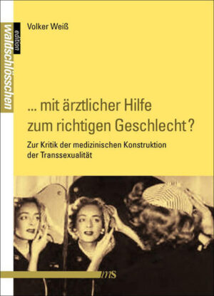 Der Wille zur Geschlechtsumwandlung ist gesellschaftliche Realität. Wer der Überzeugung ist, im falschen Körper geboren zu sein, will das Problem lösen und weiß, wie das geht. Mediziner wie Patienten bewerten das als Fortschritt. Aber woher rührt diese Einigkeit? Wie ist es dazu gekommen, dass Ärzte heute Transsexuellen ihre Hilfe auf dem Weg zum richtigen Geschlecht anbieten? Ende des 19. Jahrhunderts waren sich Psychiater auf ganz andere Weise einig: der Wunsch, das andere Geschlecht zu sein, wurde als Wahnvorstellung oder Paranoia bewertet. Erst als Wünsche nach einem Geschlechtswechsel ansatzweise realisierbar waren, geriet dieses Konstrukt ins Wanken. Es folgte eine Zeit des medizinischen Experimentierens. Nicht eine eindeutige Diagnose, so die These dieses Buchs, führte zur richtigen Therapie, sondern die Eigendynamik der Therapiemöglichkeiten, die Wünsche der Patienten und die Interessen der Medizin, führten in einem Wechselspiel von Erforschen und Behandeln zur Konstruktion der Diagnose transsexuell. Zum einen legt Weiß die Wurzeln der intuitiven Selbstdiagnose Transsexualität offen, zum anderen rückt er die Suche nach den Ursachen der Transsexualität in den Mittelpunkt der Analyse: Diese Suche nach angeborenen oder frühkindlichen Ursachen stellte eine notwendige Strategie zur Legitimation der medizinischen Geschlechtsumwandlung dar, von Eingriffen, die in einer Gesellschaft als adäquat und fortschrittlich gelten, die nur das Entweder-oder akzeptiert: männlich oder weiblich.