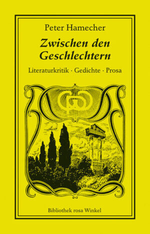 Der Journalist, Essayist und Schriftsteller Peter Hamecher (1879-1938) hatte schon mit 20 Jahren sein öffentliches Coming out, als er in der Zeitschrift 'Der Eigene' bekannte: 'In den Stürmen meiner 15 Jahre war es, wo zum ersten Male das Bild der Freundesliebe mit flammenden Farben vor meine Augen trat und mir jede Fühlung mit dem Weibe als Geschlecht verloren ging.' Seine frühen Schriften lesen sich aus heutiger Sicht als sehr persönliche Kommentare zur Emanzipationsbewegung der Homosexuellen. Sie handeln von der Freundesliebe in der Literatur, nehmen Stellung zu aktuellen Ereignissen und lassen in Gedichten das Lebensgefühl des Autors erkennen. Der vorliegende Band enthält fünf Einzelveröffentlichungen aus den Jahren 1901 bis 1932 sowie Studien zu Herman Bang, Gottfried Benn, Stefan George, Heinrich von Kleist, John Henry Mackay u. a.