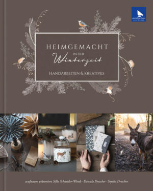 Die Sehnsucht nach dem Landleben beflügelt unsere Kreativität in besonderem Maße. In diesem Buch findet sich eine Vielzahl an handgemachten Ideen, die uns die Winter- und Weihnachtszeitzeit auf natürliche Weise nahebringen. Nähprojekte, Kreuzstichmotive, Bastelarbeiten und auch Rezepte sind in das ursprüngliche Landleben auf dem Bauernhof eingebettet und fotografiert. Silke Schneider-Windt hat die kreativen Projekte gestaltet, auf ihrem Hof in Szene gesetzt und so ergibt sich eine wunderschöne Inspiration aus Handarbeit und Landliebe. Die Illustratorinnen Daniela Drescher und ihre Tochter Sophia Drescher begleiten das Buch mit liebevollen Illustrationen und gewähren einen Blick ins Atelier.