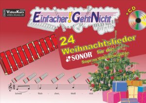 Einfacher geht es nicht: 24 Weihnachtslieder mit einzigartiger Notationsergänzung, die von Einsteigern sehr schnell auf dem Glockenspiel gespielt werden können. Das funktioniert ohne Notenkenntnisse, die spielerisch und ganz nebenbei gelernt werden. In der einzigartigen Grafik über jeder Note ist die anzuschlagende Klangplatte markiert. Achte auf die Farben: Dieses Heft eignet sich für alle Sopran Glockenspiele ohne bunte Klangplatten mit F# und Bb Ergänzung. Ein besonderes Erlebnis und kleine Herausforderung: Das Mitspielen zum Play Along! Zu jedem Lied gibt es ein "Play Along" in langsamen Tempo mit Einzähl-Klick und eine schnellere Instrumentalversion zum Kennenlernen der Melodien, Mitsingen oder Mitspielen für Fortgeschrittene. Diese sind auf der beiligenden Audio-CD oder per Link zu verschiedenen Streamingdiensten direkt auf dem Smartphone verfügbar. Viele kostenlose Ergänzungen! Der Verlag aus Freiburg im Breisgau bietet außerdem zum Download auf seiner Webseite: ✔️ Begleitvideos mit Infos und nützlichen Tipps zum Spielen. ✔️ Liedtexte zu allen Liedern ✔️ Noten mit den Zweitstimmen zu allen Liedern ✔️ Noten für Klavierbegleitung zu allen Liedern Alles passt zusammen: Die Lieder in den Heften dieser Reihe sind so arrangiert, dass sie mit den anderen Instrumenten (Glockenspiel, Keyboard, Klavier, Mundharmonika, Ukulele, Blockflöte usw.) zusammen gespielt werden können. Inhalt: 01: Ihr Kinderlein, kommet 02: Schneeflöckchen, Weißröckchen 03: Vom Himmel hoch, da komm ich her 04: Alle Jahre wieder 05: Am Weihnachtsbaum die Lichter brennen 06: Morgen, Kinder, wirds was geben 07: Kommet, ihr Hirten 08: Leise rieselt der Schnee 09: Morgen kommt der Weihnachtsmann 10: Still, still, still, weil's Kindlein schlafen will 11: O du fröhliche 12: Lasst uns froh und munter sein 13: Laterne, Laterne 14: Sankt Martin 15: Stille Nacht, heilige Nacht 16: Zu Bethlehem geboren 17: O Tannenbaum 18: Kling, Glöckchen, klingelingeling 19: Ich geh mit meiner Laterne 20: Was soll das bedeuten 21: Fröhliche Weihnacht überall 22: Süßer die Glocken nie klingen 23: Nun singet und seid froh! 24: Jingle Bells Viel Spaß beim Spielen auf deinem Glockenspiel!