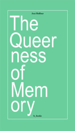 "The Queerness of Memory" proposes ways of remembering a past that cannot be clearly seen, one which is loaded with affective confusion, historical disorientation and the desire to return to that which still hurts. Ana Hoffner's series of art works and writings that are assembled in this book explore the politics of trauma and post '89 memory through the lens of queerness. How to give a post-memorial account based on non-biological transnational kinship relations? How to interrogate images of war from a distance? The author challenges the notions that fantasy and memory are exclusively imagined or remembered scenarios: facing the trauma of others, when it is not directly experienced but transferred through documents, reports or narratives, requires further processes of dis/identification and performative practices like retelling, rereading, restaging, looking or imagining. By experimenting with techniques that stem from the reservoir of unconscious visual impressions, the book opens up questions about the embodied structure of memory, refusing the supposed dichotomy of war and peace time.