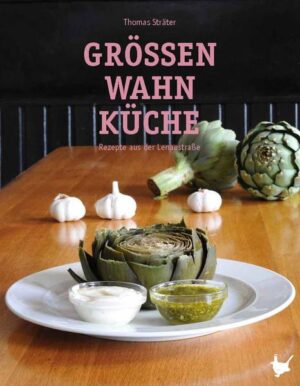 Alt 68er', Schwule, Lesben, Grüne, Linke, Nordendler, Künstler - im Café Größenwahn trifft Politik auf Religion und Kunst auf Soziales, und das seit 35 Jahre. Die Eckkneipe - ein Restaurant mit eigenem Flair - gehört zu den beliebten und mehrfach ausgezeichneten Gaststätten Frankfurts, denn kreatives Essen mit frischen, saisonalen Zutaten wird hier großgeschrieben. Küchenchef Thomas Sträter hat in diesem Buch die typische Rezepte des Größenwahns gesammelt, die sich durch Raffinesse und Charakter kennzeichnen, heute immer noch auf die täglich wechselnde Menüspeisekarte zu finden sind und zu den Klassikern der Größenwahn-Küche avancieren.