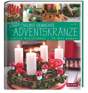 Sie sind der dekorative Countdown bis Heiligabend und aus der Weihnachtszeit gar nicht wegzudenken. Dieses Buch zeigt 30 verschiedene Ideen samt Anleitung für raffinierte selbst gemachte Adventskränze.