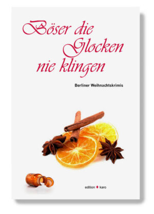 Ist Ihnen in der wohligsüßen, lichterkettenfunkelnden Vorweihnachtszeit zuweilen auch nach Barbarei und Ruchlosigkeit und zumute? - Möchten Sie sich dann in grimmiger Ungeduld befreien von den unerträglich lockenden Dominosteinen und dem rücksichtslos friedvollen Adventskranz auf dem Familientisch? Reizvolle Zerstreuung finden Sie mit unseren Berliner Weihnachtskrimis bei kaltblütigen Plänen und unerwartet gefährlichen Liebesgaben.