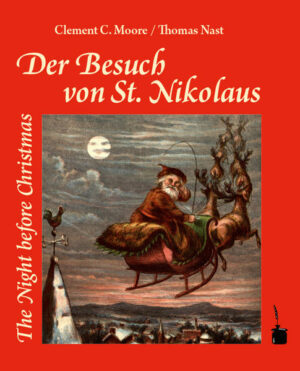 Das bekannteste englische Weihnachtsgedicht »The Night before Christmas«, 1823 erstmals erschienen, wird hier in einer witzigen neuen Versübersetzung vorgelegt, zusammen mit dem englischen Original und den klassischen Bildern des bekanntesten amerikanischen Buchillustrators und Karikaturisten des 19. Jahrhunderts, Thomas Nast.