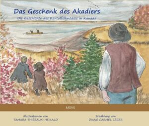 Die deutschen Familien, die 1768 nach Monckton in die kanadische Provinz Nouveau-Brunswick eingewandert sind, bekommen die Folgen der harten Deportationsmaßnahmen britischer Militärbehörden in der Mitte der 1750er Jahre noch immer zu spüren. Die Versorgung ist schlecht, die Familien leiden unter Hunger und Kälte. Glücklicherweise hat Christian, der jüngste Sohn der Familie Treitz, eine Begegnung, die sein Leben und das seiner Familie zum Guten hin verändern wird. Der Kartoffelkloß ist ein traditionelles Gericht in Nouveau-Brunswick. In dieser schön illustrierten Geschichte steht er als Symbol für gegenseitige Hilfe und auch den Austausch, der zwischen den neuen Siedlern und den dort noch lebenden oder zurück gekehrten ersten Einwanderern stattgefunden hat.