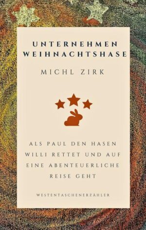 Als Paul eines Abends seine Eltern reden hört, der hauseigene Hase müsse für das Weihnachtsessen dran glauben, nimmt der Junge Reißaus - nicht ohne zuvor den Hasen Willi in seine Jacke gesteckt zu haben. Gemeinsam gelangen sie fernab in einen tiefen Wald. Dort treffen sie auf Hotz, dem Köhler, der ihnen ganz unheimlich vorkommt. Und schließlich nimmt das Abenteuer seinen Lauf … ein Märchen zum Vorlesen und Schmunzeln für Jung und Alt. Diese Geschichte schrieb der Geschichtenerzähler Michl Zirk, weil er vergeblich nach einer Geschichte für die Vorweihnachtszeit suchte, die ihm gefallen hätte, oder von der er glaubte, dass er sie heutigen Kindern erzählen könnte. Seitdem hat er die Geschichte von Paul und seinem Hasen Willi viele Male bei öffentlichen Auftritten und stets zur Freude seines Publikums erzählt. Eine kleine, feine Geschichte zum Selberlesen und zum Verschenken.