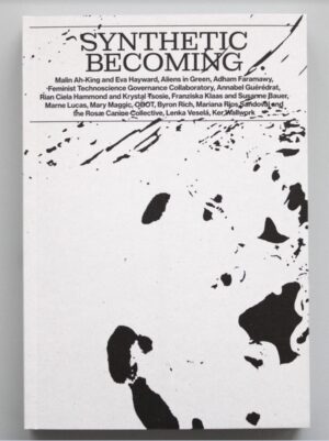 Synthetic Becoming Lenka Veselá (ed.) The collective monograph Synthetic Becoming brings together research by artists, activists, and feminist technoscience practitioners concerned with sympoietic becoming with hormones and hormonally-active chemicals. The contributors examine effects of industrial, pharmaceutical, and more-than-human production and interplay of hormonally active molecules, asking: What does life re-assembled by hormones and hormone-mimicking chemicals look and feel like? Who are we becoming with them and how can we possibly be with them otherwise? Adopting a decolonial feminist, posthumanist, and new materialist approach, the book embraces queer ecological sensibilities and responds with a series of critical but hopeful provocations that embrace posthuman mutability and articulate our synthetic becoming in ways that facilitate caring relations and allow us to envision and enact hopeful futures with and despite these peculiar chemical agents.