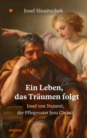 In den Abendstunden lernt Josef von Nazaret von seinem Pflegesohn lesen und schreiben. Endlich erfüllt er sich den Wunsch, seine Geschichte aufzuschreiben: ein Leben, das Träumen folgt und schließlich unendlichen Trost in der Lehre Jesu findet. Nüchtern, teils bibelnah, teils frei fabulierend schildert Josef Slunitschek die Geschichte des heiligen Josefs und setzt all die Lebensbrüche zu einem ganzen Bild zusammen.