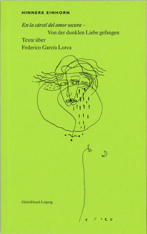 "Auch Michelangelo & Shakespeare schrieben Gedichte, die man für schwul hält, ¡ Que soy amor, que soy naturalista ! Ich liebe, und das ist natürlich! sagt Federico García Lorca in einem seiner Sonette. Seit Kindertagen bin ich mit Lorca vertraut: Federico & España sind für mich Synonyme . Wenn Sie mehr wissen wollen, folgen Sie mir auf seinen Spuren nach Barcelona, Cadaqués & Granada!" Hinnerk Einhorn Hinnerk Einhorn, in Leipzig geboren, tätig als Buchbinder, Verlagslektor und Sozialarbeiter, veröffentlichte u.a. die Bände: Quichote und die Windmühlen, Mitteldeutscher Verlag Halle, 1989 - Voyage au Paradis, Gollenstein Verlag Merzig, 2000 - Beppermumpe, mit Originalstichen von Karl-Georg Hirsch, Zwiedruck Leipzig, Berlin 2008 - Ach bitte, ich will nur 10 Gramm Leben, OsirisDruck, Leipzig, 2009. - Und wenn ich schweige, brennt mein Herz, OsirisDruck, Leipzig 2019. - Matthias Gubig gestaltete alle Gedichtbände Einhorns.