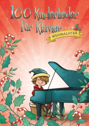 Im dritten Band der erfolgreichen Reihe „100 Kinderlieder für Klavier“ wurden die schönsten Weihnachtslieder speziell für Kinder gesammelt. Es gibt zudem Ausgaben in drei weiteren Instrumentierungen - für Gitarre, für Ukulele und für Keyboard. Traditionelle Weihnachtslieder für die ganze Familie, Weihnachtsklassiker von Rolf Zuckowski, Detlev Jöcker oder Frederic Vahle sind ebenso vertreten wie Popsongs wie Mary’s Boy Child von Boney M. oder Hurra, es schneit von Nena. Auch mit dabei sind viele beliebte Lieder aus der ehemaligen DDR, wie z.B. Oh, es riecht gut, Vorfreude, schönste Freude oder Tausend Sterne sind ein Dom. Die Sammlung eignet sich wunderbar für den Kindergarten, die Grundschule oder für das gemeinsame Singen und Musizieren zu Hause. Die Spiralbindung erleichtert das Umblättern der Seiten, Griffbilder und eine großzügige Notenaufteilung vereinfachen das Lernen und Spielen der Lieder.