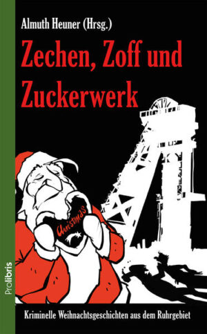 Spannende, kuriose und besinnliche Weihnachtskrimis von vierzehn Autoren aus dem Ruhrgebiet: Mischa Bach, Christiane Bogenstahl, Christiane Dieckerhoff, Arnd Federspiel, Almuth Heuner, Karr & Wehner, Herbert Knorr, Klaus Märkert, Peter Märkert, Rosemarie Müller, Irene Scharenberg, Gesine Schulz, Ursula Sternberg, Klaus Stickelbroeck