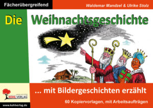 Bilder sagen mehr als 1000 Worte. Die Weihnachtsgeschichte fasziniert Kinder auf der ganzen Welt. Diese wird hier in ansprechenden Bildern Schritt für Schritt erzählt. Die Bilder können als Ausmalvorlage dienen oder zusammen mit den umfangreichen Ideen zum Basteln, Lesen, Malen ergänzend im Religionsunterricht eingesetzt werden. Durch den geringen Leseanteil eignet sich das Material von Klasse 1 bis Klasse 5. Aus dem Inhalt: Methodisch-didaktische Tipps und Ideen