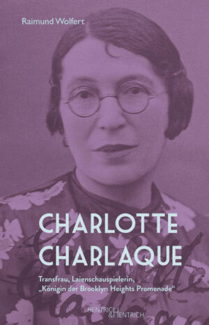 Der Lebensweg der Deutsch-Amerikanerin Charlotte Charlaque (1892-1963) führt gleich mehrmals über den Atlantik - von Mährisch Schönberg über Berlin, San Francisco und Prag nach New York. Als Jüdin verließ Charlaque 1934 das nationalsozialistische Deutschland. Acht Jahre später gelang ihr der lebensrettende Sprung in die USA. In New York wurde sie als ungekrönte Königin der Uferpromenade von Brooklyn Heights eine schillernde Berühmtheit. Sie nannte sich jetzt gern Charlotte von Curtius. Was aber nicht einmal ihre engsten Freunde wussten: Ihr neuer Nachname war eine Anspielung auf ihren alten Geburtsnamen. Denn als Charlotte Charlaque geboren wurde, gingen ihre Eltern davon aus, dass sie ein Junge sei, und gaben ihr den Namen Curt 