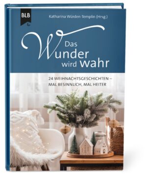 24 Weihnachtsgeschichten, die zu Herzen gehen. Sie wollen den Leser in der Weihnachtszeit begleiten und auf das Christfest einstimmen. Ideal zum Selberlesen und Verschenken. Besonderes Extra: Am Schluss des Buches sind zu jeder Geschichte Inhalt, Thema, Bibelstellen sowie die Lesezeit für die Verwendung in Gruppen angegeben. Hardcover, 14 x 21 cm, ca. 150 Seiten