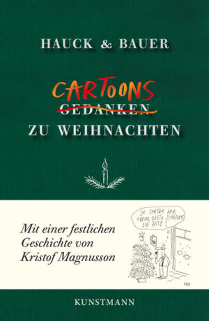 Die festlichsten, fröhlichsten und feierlichsten Cartoons, die das hochbegabte Duo Hauck&Bauer je gezeichnet haben, inklusive einer exklusiven Weihnachtskurzgeschichte von Kristof Magnusson. Dieses kleine Buch ist ein großes Geschenk, das unter keinem zu großen oder zu kleinen Weihnachtsbaum fehlen darf und über das sich alle so richtig freuen können!