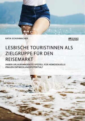 2017 ist die erste deutschsprachige Kreuzfahrt für die LGBT-Community in See gestochen. Spezielle Reiseangebote für die homosexuelle Reise-Zielgruppe sind aber nicht total neu auf dem Reisemarkt. Mit Beginn des selbstbewussteren Auftretens von Lesben und Schwulen in den 70er Jahren haben Reiseanbieter diese Zielgruppe schnell für sich entdeckt. Durch das kommerzielle Interesse und durch einen Wandel in der Gesellschaft zeichnete sich rasch ein eigener Nischenmarkt ab. Schwul-lesbische Touristen rückten seither immer stärker in den Fokus der Tourismusbranche und haben sich als treues und beständiges Kundensegment mit einem großen wirtschaftlichen Potenzial erwiesen. Immer mehr Reiseanbieter umwerben diese Zielgruppe. Auch Reisemittler - zumeist in Form von Reisebüros - locken mit speziell zugeschnittenen Urlaubsangeboten. Homosexuelle Reisende finden auch in der Wissenschaft Beachtung. Die genauere Betrachtung hat aber gezeigt, dass sich der erforschte Reisemarkt fast ausschließlich auf homosexuelle Männer konzentiert. Dem lesbischen Segment wurde von den Marktforschern kaum Interesse entgegengebracht. Wegen der wachsenden Bedeutung des LGBT-Marktes und des gestiegenen Interesses an lesbischen Touristinnen, müssen die Lücken im zielgruppenspezifischem Wissen zum lesbischen Reisemarkt unbedingt geschlossen werden. Die Autorin Katia Schuhmacher wirkt dem Mangel an zielgruppenspezifischem Wissen zum lesbischen Reisemarkt entgegen. In ihrem Buch gibt sie nicht nur einen Überblick u?ber die historische Entwicklung und den derzeitigen Kenntnisstand zum schwul-lesbischen Tourismus. Sie stellt darüber hinaus die Unterschiede im Reiseverhalten von schwulen und lesbischen TouristInnen dar und führt eine Bestandsaufnahme des touristischen Angebots fu?r Lesben in Deutschland durch. Die Autorin hat dafür das Reiseverhalten lesbischer Frauen in Deutschland durch eine groß angelegten Umfrage untersucht und leitet daraus die Entwicklungspotenziale und zuku?nftige Perspektiven des Marktsegments ab.