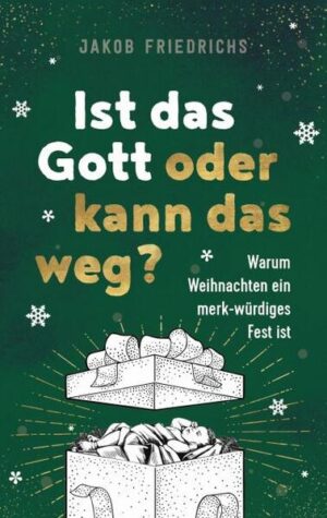 Seit 2.000 Jahren feiern Menschen überall auf der Welt Weihnachten. Sie tun es Jahr für Jahr, um sich daran zu erinnern, dass sie an einen Gott glauben, der sich komplett anders verhält als alles, was man von einem Gott erwarten würde. Herrlich und stattlich können alle Könige - der christliche König der Könige kommt als einfaches Kind in einem Stall zur Welt. Das Christentum, davon ist der Autor überzeugt, ist die merk-würdigste Religion, die es gibt. Und die hoffnungsvollste! Dieses preisgünstige Taschenbuch richtet sich vor allem an Glaubensskeptiker und Kirchendistanzierte.