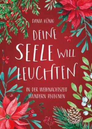 Weihnachtszeit ist Wunderzeit. Doch nur selten nehmen wir uns in den meist hektischen Adventswochen auch wirklich die Zeit, um innezuhalten, in sich hineinzuspüren, hinzuhören. Und dann die Spuren des Wunderbaren im Alltäglichen zu finden. Genau dazu möchte Dania König mit ihren kleinen poetischen Texten und Geschichten einladen, mitten herausgegriffen aus ihrem Leben als Mama, Künstlerin, Ehefrau, und Mensch. Denn genau dort begegnen wir Gott: Mitten in unserer kleinen, manchmal chaotischen Welt, in die Jesus vor über 2.000 Jahren hineingeboren wurde. Mit seinem Licht der Hoffnung und des Lebens, das unsere Seele leuchten lässt.