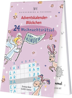 Noch 24 Rätsel bis Weihnachten- mit diesen spannenden Suchbildern, Gitterrätseln, Buchstabenkästen, Labyrinthen und Quizfragen vergeht die Zeit bis zur Bescherung garantiert wie im Flug! Der Adventskalender im praktischen Hosentaschenformat - zum Mitnehmen, Teilen und Verschenken!