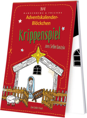 ANMALEN - AUSSCHNEIDEN - KLEBEN - AUFSTELLEN - FREUEN Vom 1. bis zum 24. Dezember entsteht mit diesen kleinen Figuren die Weihnachtskrippe. Einfach zu basteln - mit Kinder ab 4 Jahren oder mit der ganzen Familie.