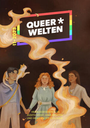 Queer*Welten ist ein halbjährlich erscheinendes queerfeministisches Science-Fiction- und Fantasy-Magazin, das sich zum Ziel gesetzt hat, Kurzgeschichten, Gedichte, Illustrationen und Essaybeiträge zu veröffentlichen, die marginalisierte Erfahrungen und die Geschichten Marginalisierter in einem phantastischen Rahmen sichtbar machen. Außerdem beinhaltet es einen Queertalsbericht mit Rezensionen, Lesetipps, Veranstaltungshinweisen und mehr. In dieser Ausgabe: Mein schönster Hexenprozess von Lünn (Kurzgeschichte) Grüne Herzen von Charline Winter (Kurzgeschichte) Rausfinden von Jasper Nicolaisen (Kurzgeschichte) Das Geheimnis der Puddingteilchen von Chris* Lawaai (Kurzgeschichte) Hans und Gerthold von Iris Leander Villiam (Kurzgeschichte) Ein Mädchen und sein Tod von Anna Zabini (Kurzgeschichte) Magisch-systemische Unordnung: Hexen als disruptives Element in Erzählwelten von Iva Moor (Essay) Der Queertalsbericht 02/2023 Queerfeministische Zaubersprüche von: Jassi Etter, Christian Vogt, Teresa Teske, Amalia Zeichnerin, Jeannie Marschall, kvmw, Alex, Illi Anna Heger