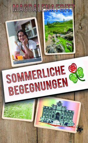 Mit dem Kochlöffel im Rucksack zum Trevi-Brunnen? Sommerliche Begegnungen mit Köchen im Spreewald, zwei Roomies wider Willen in Irland und einem Gymnasialdirektor und seinem neuesten Kollegiumsnuezugang in Rom. Gay Romance mit einem Schuss Nachdenklichkeit, Zucker und am Schluss (natürlich) einem Happy End. Drei Geschichten in einem Sammelband.