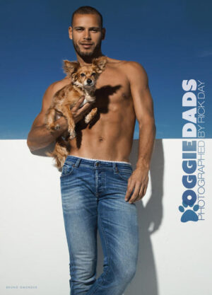 "#adoptdontshop: Its cute-and its for a good cause! Rick Day's ""Doggie Dads"" combines the cutest dogs and puppies from animal shelters with the most stunning male models. Parts of the proceeds from the book sales go to animal shelters in the USA. Printed on finest cardboard in Italy. New York-based fashion photographer Rick Day has a gift of capturing the beauty of the male figure. In addition to numerous calendars, his work has been published in magazines like Elle, Genre, Details, Teen Vogue, and GQ. In addition, he has compiled several books devoted to his photography."