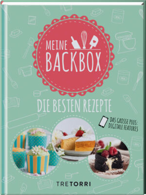 DIE BESTEN BACKBOXKREATIONEN FÜR ZUHAUSE Das erste Back-Begleitbuch zu Meine Backbox trumpft mit köstlichen Backideen für jeden Tag auf. Die Highlight-Rezepte aus den Boxen lassen sich hier ganz einfach in der heimischen Küche nachbacken und genießen. Neben klassischen und modernen Interpretationen, sind hier auch saisonale Backhighlights dabei - zu jeder Jahreszeit ein Genuss. Meine Backbox ist deine Überraschungsbox rund ums Backen & Dekorieren. Du erhältst mit Meine Backbox eine exklusive Auswahl an mindestens sechs hochwertigen Backzutaten & -produkten mit passenden Rezepten. Liebevoll in einer hübschen Box zusammengestellt und bis zu dir nach Hause geliefert.