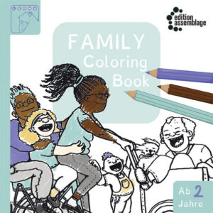 Das Familien Malbuch von LEONA bietet auf 32 liebevoll gestalteten Seiten kreativen Ausmalspaß für die ganze Familie. Es fördert die Feinmotorik und regt zu Gesprächen über unterschiedliche Familienmodelle an. Es bricht mit den gängigen Normen und zeigt ein breites Spektrum des Zusammenlebens. Es macht Spass, sich in den detailreichen Bildern wiederzufinden. Zudem liefert das Buch wichtige Impulse, Diversität und Inklusion zu thematisieren. The Family Coloring Book by LEONA offers 32 pages of coloring and creative joy for the whole family. It supports the development of fine motor skills and encourages conversations about diverse family models. A whole spectrum of families are shown, full of humor and rich in details. The book serves as a good starting point to discuss topics such as diversity and inclusion.