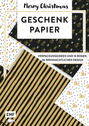 Für Verpackungskünstler ist das „Geschenkpapier-Set - Merry Christmas“ genau das Richtige - sozusagen das Rundum-Sorglos-Paket für alle Weihnachtselfen und alle, die es noch werden wollen. Neben den zehn Geschenkbogen mit fünf unterschiedlichen Motiven im weihnachtlichen Design bietet das Set auch Anleitungen für kreative Verpackungsideen, Anhänger und Schleifen.