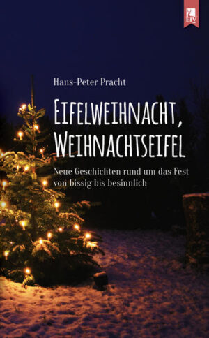 Die Advents- und Weihnachtszeit war für die Menschen in der Eifel immer etwas Besonderes, sie war stets eine Zeit, in der man sich nach der schweren Arbeit während des Jahres etwas mehr Ruhe gönnte. Die unter glitzerndem Schnee versteckten hügeligen Landschaften, die unendlich erscheinenden Wälder und die vereinzelten Dörfer waren dafür immer schon die passende Kulisse. Hans-Peter Pracht erzählt Weihnachtsgeschichten, die nicht nur erfreuen und Erinnerungen an alte Zeiten wecken, sondern auch Weisheiten, Erkenntnisse und Erfahrungen rund um dieses Fest vermitteln. Meist geht es dabei besinnlich zu, bisweilen aber auch bissig und etwas unheimlich. Berichtet wird von Kriegsrückkehrern, die am Heiligabend von Wölfen nach Hause gehetzt werden, von raffgierigen Großgrundbesitzern, die die Geschenke der Ärmeren stehlen oder von Amerika-Auswanderern, die in ihre Heimat zurückkehren, weil sie so sehr Heimweh nach der Eifelweihnacht haben …