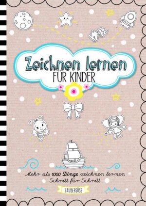 An die Stifte - Fertig - Los! Jeder kann zeichnen, aber genau wie lesen oder schreiben muss man es lernen und üben. In diesem Buch zeigen wir dir, wie du mehr als 1000 verschiedene Dinge zeichnen kannst. Anhand einfacher Grundformen siehst du wie die Motive aufgebaut sind und kannst so Schritt für Schritt 1001 Motive zeichnen - ganz einfach. Bist du ein Fan von Spiderman, Pokemon und Harry Potter oder schlägt dein Herz mehr für Fahrzeuge und das Leben auf der Baustelle? Vielleicht denkst du dir ja aber auch viel lieber Geschichten aus, die sich um Feen und Prinzessinen drehen und kannst nicht genug von Einhörnen bekommen? Was es auch ist, in diesem Zeichenbuch ist für jeden Jungen und jedes Mädchen das Richtige dabei. Du lernst, wie du Menschen, Mode, Fahrzeuge und Tiere in wenigen Schritten ganz einfach zeichnen kannst. Egal ob du erst Anfänger bist, oder schon fast ein Profi, unter den mehr als 1000 Dingen findest du bestimmt etwas passendes für dich. - Tiere, Autos, Superhelden, Gesichter und Menschen zeichnen lernen - Step by Step in 5-6 Schritten Motive aufbauen - Einfache Grundformen als Orientierungshilfe - Garantiert zeichnen lernen - Große Zeichenschule für Kinder zwischen 6 - 12 Jahren