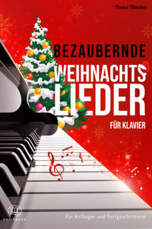 Weihnachten am Klavier - dieser Traum wird mit “Bezaubernde Weihnachtslieder für Klavier” Wirklichkeit! Das gemeinsame Musizieren, Singen und Klavierspielen gehören zu den schönsten Erinnerungen an die Weihnachtszeit. In diesem Buch findest du abwechslungsreiche Noten für Weihnachtslieder, egal ob echte Klassiker oder moderne Adaptionen. Viele Lieder gibt es in mehreren Versionen: für absolute Anfänger, für Fortgeschrittene, aber auch vierhändige Stücke! So kannst du mit deiner Familie und deinen Freunden viel Spaß beim Musizieren haben. Der Liedtext ist in die Noten integriert, sodass alle gemeinsam am Heiligen Abend singen können, während du Klavier spielst. Dabei ist es unerheblich, ob du erst seit wenigen Wochen Klavier übst oder schon im dritten Unterrichtsjahr bist. Durch die einfache Struktur der Stücke und die kinderleicht umsetzbaren Fingersatz-Angaben musst du nicht schon im Juni anfangen, Weihnachtslieder zu üben, um sie dann am Heiligen Abend spielen zu können. Du kannst dich auf die Erfahrung von einem Klavierlehrer, der seit mehr als 30 Jahren Klavierunterricht gibt, einen Online-Noten-Kurs anbietet und das Buch “Klavier lernen schnell & einfach” herausgebracht hat, verlassen. Die Noten wurden von Franz Titscher sorgfältig ausgewählt und bearbeitet. Die Anfänger-Versionen der Weihnachtslieder sind dabei so adaptiert, dass sie trotzdem wunderschön klingen und dir die Weihnachtszeit versüßen werden. Die unterschiedlichen Schwierigkeitsgrade der Stücke strukturiert nach den Unterrichtsjahren 1-3 und die bekannten Melodien der Klassiker ermöglichen ein schnelles Lernen im Selbststudium, garantierte Erfolgserlebnisse und dadurch auch viel Spielspaß. Mit den vierhändigen Liedern kannst du lernen, eine Begleitstimme zu spielen oder mit deinen Freunden und deiner Familie gemeinsam am Klavier sitzen. Weihnachten ist eine Zeit des Beisammenseins - auch am Klavier! Eine musikalische Weihnachtszeit erleben - jetzt bestellen!