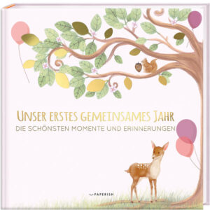 UNSER ERSTES GEMEINSAMES JAHR! Die schönsten Momente und Erinnerungen - ein bezauberndes Buch zum Ausfüllen. Der PAPERISH Verlag und Pia Loewe haben ein bezauberndes Babyalbum für die schönsten Erinnerungen und wichtigsten Momente der ersten Jahre gestaltet. Dieses besondere Babybuch erfüllt nicht nur höchste gestalterische Ansprüche, es bietet spannende kreative Eintragmöglichkeiten mit Platz für die schönsten Photos und Erinnerungen. Themen wie die eigene Familie, Geburt und die Zeit danach werden genauso behandelt wie das erste Lächeln, die ersten Schritte sowie die wichtigsten Meilensteine in der Entwicklung. Ein wunderschönes Geschenk um die einzigartige Zeit nach der Geburt festzuhalten und viele Jahre später wieder aufleben zu lassen. Eine ganz besonderes, einzigartiges Erinnerungsalbum Höchster Anspruch an Qualität und Herstellung des Buches, klimaneutral gedruckt Hochwertige und liebevolle Gestaltung mit viel Platz für Bilder Texte und Erinnerungen Die wichtigsten Themen rund um die Geburt und das erste Jahr danach stabiles Hardcoverbuch mit Fadenbindung, Kapitalband und dickem Naturpapier tolle Goldfolienprägung als Highlight auf dem Cover klimaneutral hergestellt