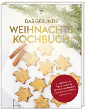 UNBESCHWERT DURCH DEN ADVENT Das neue Back- und Kochbuch zur Weihnachtszeit von Katharina Döricht Die schönste Zeit des Jahres lockt mit zuckerlastigen Genüssen, die man schnell bereut. Aber Weihnachten ohne Plätzchen? Undenkbar! Die Autorin und Food-Bloggerin Katharina Döricht liebt die Weihnachtszeit und hat speziell für diese eine ganze Reihe süßer, aber zuckerfreier Rezepte kreiert, mit denen man den Advent unbeschwert genießen kann. Denn Katharina Döricht liegt gesunde Ernährung und das Thema Lebensmittelunverträglichkeiten am Herzen. Mit ihrer positiven Einstellung und ihren leicht umsetzbaren Rezepten begeistert die Autorin auf ihrem Blog "Tasty Katy" bereits seit 2015 Tausende von Leser*innen. KLASSISCHE PLÄTZCHEN ODER EIN LEBKUCHEN-SMOOTHIE? Katharina Döricht liebt es, in ihrer Küche so lange an Rezepten zu tüfteln, bis sie selbst restlos vom Ergebnis und dem Geschmack überzeugt ist - wie ihrem Lebkuchen, der vegan und glutenfrei ist und ohne industriellen Zucker auskommt. In „Das gesunde Weihnachtskochbuch“ stellt Katharina Döricht erstmals ihre persönlichen Lieblings-Rezepte vor: Von beliebten Klassikern aus der Weihnachtsbäckerei, wie Dominosteinen oder Vanillekipferl, die hier mit gesunden Zutaten zubereitet werden, über internationale Spezialitäten wie Mince Pies bis hin zu spannenden neuen Kreationen, die dem Weihnachtsfest in diesem Jahr eine frische Note verleihen: warum nicht mal Spekulationscreme und Lebkuchen-Smoothie servieren? ENERGIEBÄLLCHEN STATT WEIHNACHTSSTRESS Wie gewohnt, verbindet Katharina Döricht dabei eine gut verständliche Back-Anleitung mit Wissenswertem über die Zutaten (wie die Wirkung bestimmter Gewürze) und kleinen Hacks, wie man eine gesunde, aber genussvolle Ernährung in den Alltag integrieren kann - selbst zur Weihnachtszeit! Es ist kein Hexenwerk, Lebkuchengewürz oder vegane Schokolade selbst herzustellen - und ein Birnengewürzkuchen schmeckt nicht nur lecker, sondern hat auch noch einen positiven Effekt auf die Verdauung. Auch gegen Weihnachtsstress hat die Autorin ein Rezept: weihnachtlich angehauchte Energiebällchen! VON KARDAMOM BIS ZIMT - TRY THIS AT HOME! In einem eigenen Kapitel zu herzhaften Speisen beweist die Autorin, dass selbst das Weihnachts-Menü mit fein abgestimmten Zutaten wie bei der Süßkartoffel-Maronen-Quiche oder den Kartoffelknödeln mit Birnenblaukraut zu einem ebenso leckeren wie gesunden Fest der Aromen werden kann. Abgerundet werden die 50 Rezepte von einer speziellen Einkaufsliste, einer Weihnachts-Gewürzkunde und praktischen Ernährungs-Tipps für die Weihnachtszeit und wie man diese beim gemeinsamen Essen und Feiern mit Freund:innen, Kolleg:innen und der Familie genießen kann. Ohne Verzicht - mit viel Geschmack. ÜBER DIE AUTORIN Katharina Döricht ist Ernährungstherapeutin, Bloggerin und Influencerin. Seit 2015 betreibt sie den Blog „Tasty Katy“, auf dem sich alles um eine gesunde Ernährung und Lebensweise dreht. Durch jahrelange gesundheitliche Probleme, hat sie am eigenen Körper erfahren, was eine gesunde Ernährung für eine Auswirkung auf das tägliche Wohlbefinden hat. Mittlerweile teilt sie ihre Liebe und ihr Wissen mit vielen anderen Menschen und hat es sich zur Berufung gemacht, diesen zu helfen. Bisher von ihr erschienen: MODERN AYURVEDA und VEGAN AYURVEDA. Das gesunde Weihnachtskochbuch bietet: - 50 neue unkomplizierte Rezepte - vegan, glutenfrei und ohne industriellen Zucker - Rezepte: Basics, Plätzchen, Kuchen, Getränke, Herzhafte Gerichte - Theorieteil: Gesund durch die Adventszeit, Zucker und seine Alternativen, Vollwertige & natürliche Zutaten, Weihnachtszeit ohne Verdauungsbeschwerden - Ideen für das Festessen - Einkaufsliste für die Weihnachtsbäckerei - edle Goldfolienprägung auf dem Cover