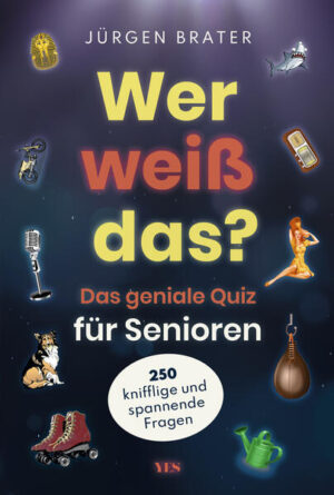 Warum hatte Thomas Mann kein Abitur? Wann wurden die Sicherheitsgurte im Auto eingeführt? Was bedeutet Hatatitla? Mit 250 originellen Fragen aus allen Lebens- und Wissensbereichen stellt dieses unterhaltsame Quizbuch Ihre Kenntnisse aus Geschichte, Medizin, Biologie, Natur und Garten, Sport, Musik und Kultur auf den Prüfstand. Nostalgische Fragen lassen die gute alte Zeit wiederaufleben und fordern Ihr Gedächtnis heraus. Hier können Sie beweisen, dass sie längst nicht zum alten Eisen gehören, sondern über geradezu enzyklopädisches Wissen verfügen! Für jede Frage stehen stets drei Antwortmöglichkeiten zur Verfügung, von denen nur eine richtig ist. Und wenn Sie eine Antwort nicht kennen, gewinnen Sie mit der ausführlichen Erklärung auf der nächsten Seiten neues Wissen hinzu. Testen und trainieren Sie Ihr Gehirn mit den kniffligen Fragen, die oft nur Oldies beantworten können.