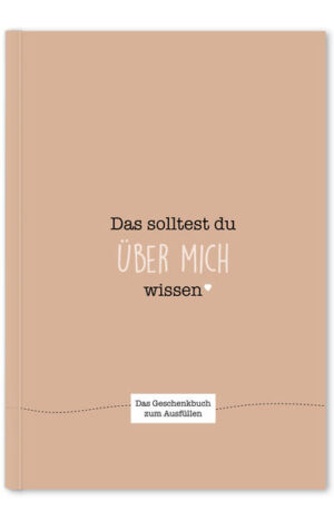 Dein Schatz soll wissen, was dich traurig macht? Wie deine Schlafgewohnheiten sind oder bei welcher Serie du lieber nicht gestört werden möchtest? Dieses Buch ist das perfekte Hilfsmittel dafür, deinem Partner die wirklich wichtigen Dinge in deinem Leben näherzubringen. Von alltäglichen Situationen wie dem Lieblingsfrühstück bis hin zu kleineren Eskapaden, dem persönlichen Tick oder einfach nur dem Wunder der eigenen Persönlichkeit - in diesem Buch kann alles liebevoll und echt von dir offenbart werden. Natürlich kommt dabei eure Zweisamkeit nicht zu kurz und du darfst deinem Liebsten sagen, warum ihr so wunderbar zusammenpasst. Aber waren diese Informationen hilfreich? Das Ende des Buches wird es dir verraten. Teste deinen Liebsten und entscheide: eher Trauerspiel oder Streberlein? Ein intimes und einfallsreiches Nachschlagewerk für Pärchen, die wirklich keine Geheimnisse voreinander haben. Ganz nach dem Motto: Sei wie du bist, es kommt sowieso raus.