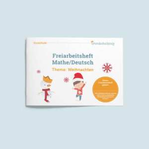 Was enthält das Freiarbeitsheft in gedruckter Form für die Vorschule? Welche Aufgaben findet Ihr im Freiarbeitsheft zum Thema "Weihnachten" für die Vorschule? Unser Freiarbeitsheft zum Thema "Weihnachten" enthält Aufgaben für die Vorschule zu folgenden Themen: Suchsel Mehr oder weniger? Buchstaben schreiben Zahlen schreiben Reihen erkennen Male deinen Weihnachtswunsch Schwungübungen Zahlen verbinden Muster zeichnen Zählen und Malen Fehlersuchbild Rechnen Ähnlichkeiten erkennen Minusaufgaben Rechts oder links? Was enthält das Freiarbeitsheft für die Vorschule? 20-seitiges DIN-A5-Freiarbeitsheft in gedruckter Form Zusendung erfolgt per Post 2. Auflage &gt