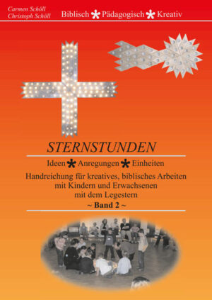 Wer ein einfaches und gleichzeitiges Krippenspiel sucht, oder überlegt, wie er die frohmachende Osterbotschaft auf eine neue, kreative Art lebendig werden lassen könnte, bekommt mit diesem Handbuch in ganz neuartiger Weise Anregungen an die Hand, um diese Feste mit dem Legestern zu gestalten und inhaltlich zu vertiefen. Darüber hinaus finden sich weitere praxiserprobte, überzeugende Einheiten, die sich mit dem Legestern biblisch, pädagogisch, kreativ gestalten lassen. Alles in allem ein Handbuch, das stimmungsvolle Atmosphären entstehen lässt und darüber hinaus eine unschätzbare inhaltliche Tiefe erreicht.