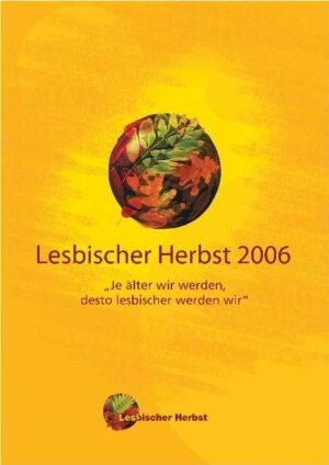 Leider hat der Verlag DÖRNER+KARBOWY es versäumt, dem Buchhandel eine Inhaltsangabe zu dem Buch "Lesbischer Herbst 2006Je älter wir werden, desto lesbischer werden wir" von Luise F Pusch, Agnes Witte, Andrea Krug, Lising Pagenstecher, Randi O Solberg, Kerstin Söderblom, Cornelia Kähler, Carolina Brauckmann zur Verfügung zu stellen. Das ist bedauerlich, aber wir stellen unseren Leser und Leserinnen das Buch trotzdem vor.